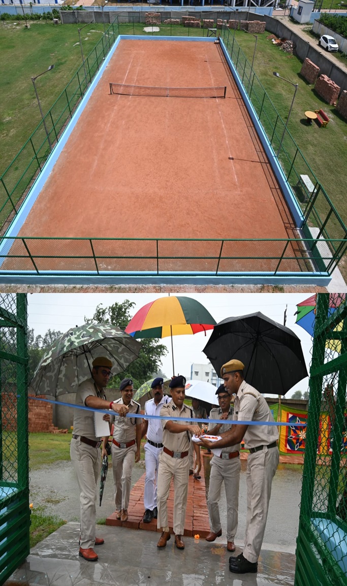 Inauguration of Tennis Court